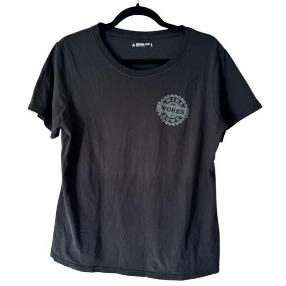 NWOT American Giant Women’s Classic Cotton Crew Tee Mike Row Works Size Large - Picture 1 of 5